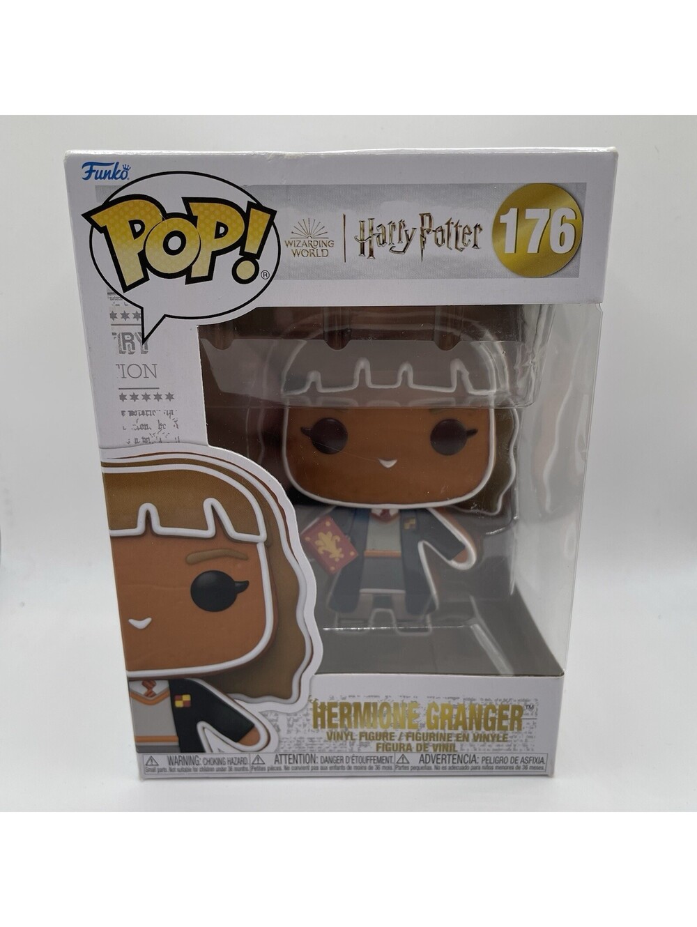 Funko Pop! #176 Harry Potter- Gingerbread Hermione Granger Holiday Themed